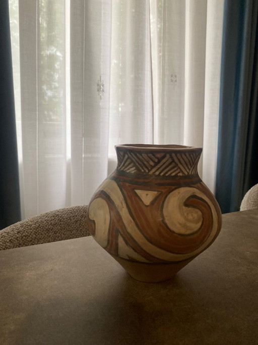 Decorative Vase Inspired by the Ancient Cucuteni–Trypillia Culture Tradition