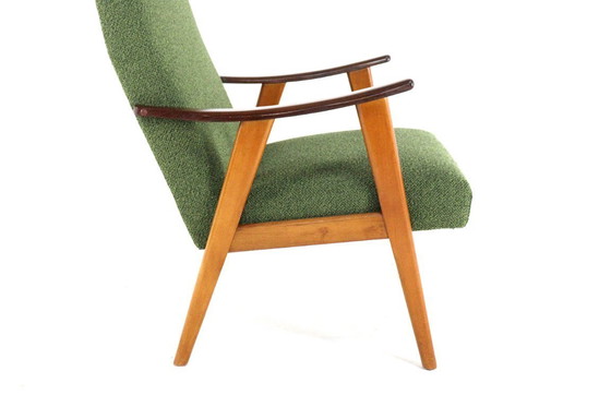 Image 1 of Dutch armchair 'Bergen' vintage upholstered