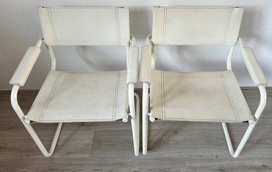 Image 1 of 4x Mart Stam S34 Heruitgave stoelen