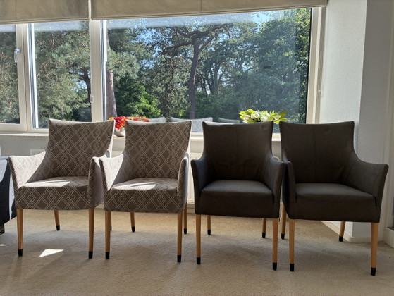 Image 1 of Giorgetti dining chairs (dining table)