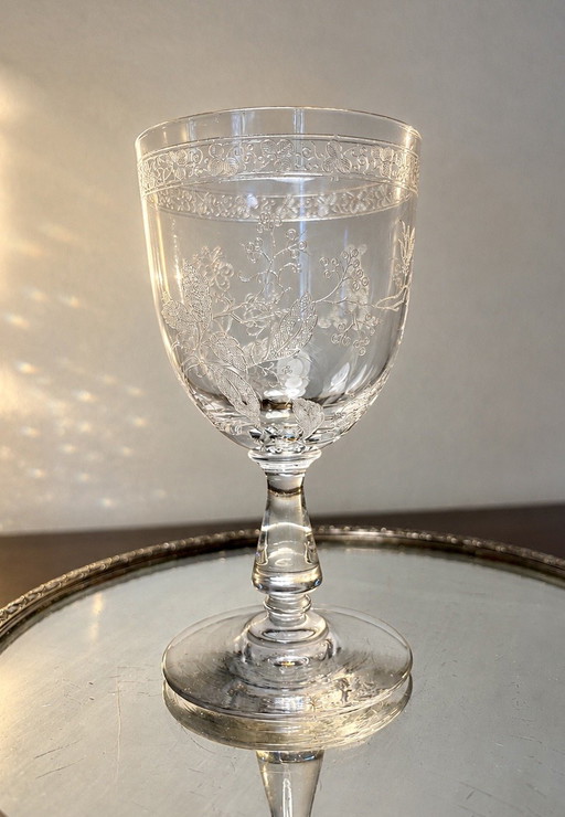 Verre à Eau Baccarat Début du 20eme – glazen karaffen, Crystal