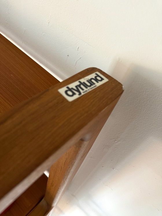 Sistema a parete vintage in teak, Dyrlund anni '80, Armadi a muro, Legno, Marrone (foto 11 di 15)