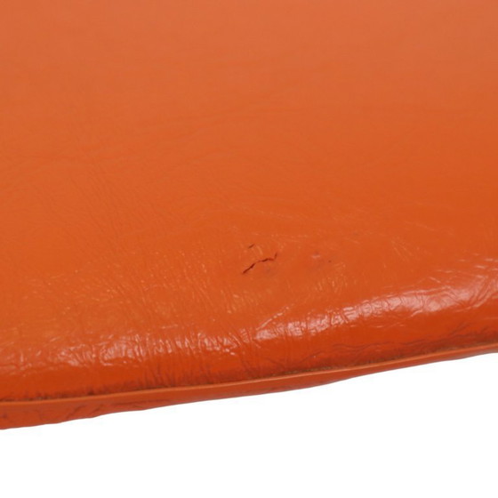 Image 1 of Set of 2 Orange Stools