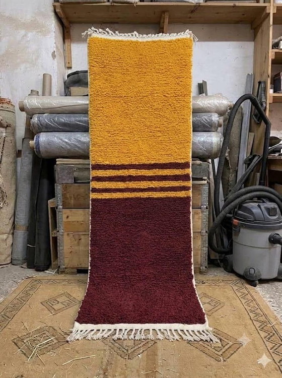 Handcrafted Runner Rug 90/270cm – Rugs & carpets, Wool (photo 4 of 5)