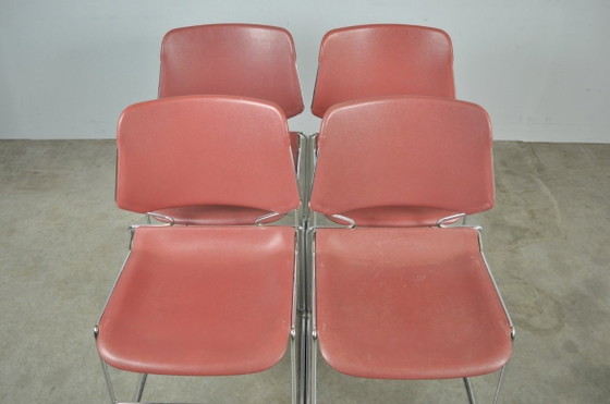 Image 1 of MATRIX Krueger dining chairs designed by Thomas Tolleson, USA 1970s