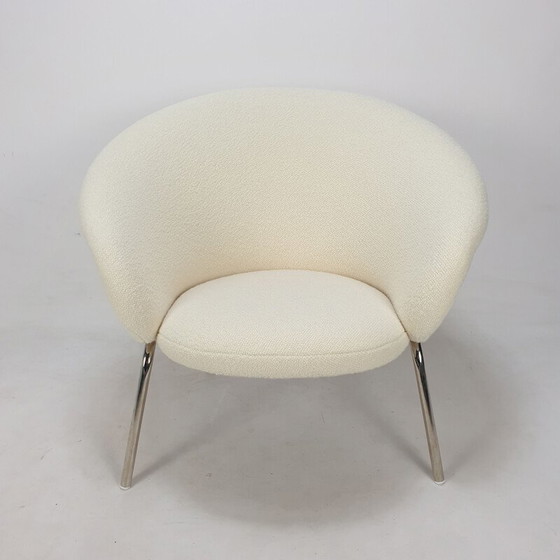 Image 1 of Paire de fauteuils vintage en acier "F570" par Pierre Paulin pour Artifort, 1960