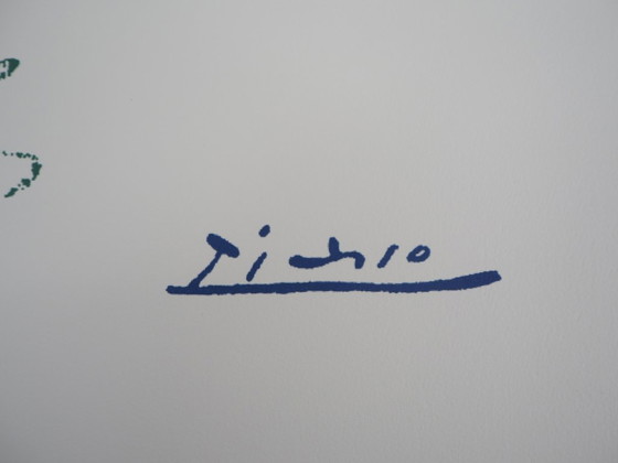 Pablo Picasso: Dove with Flowering Branches, Signed Lithograph – Lithographs & prints, Paper (photo 3 of 8)