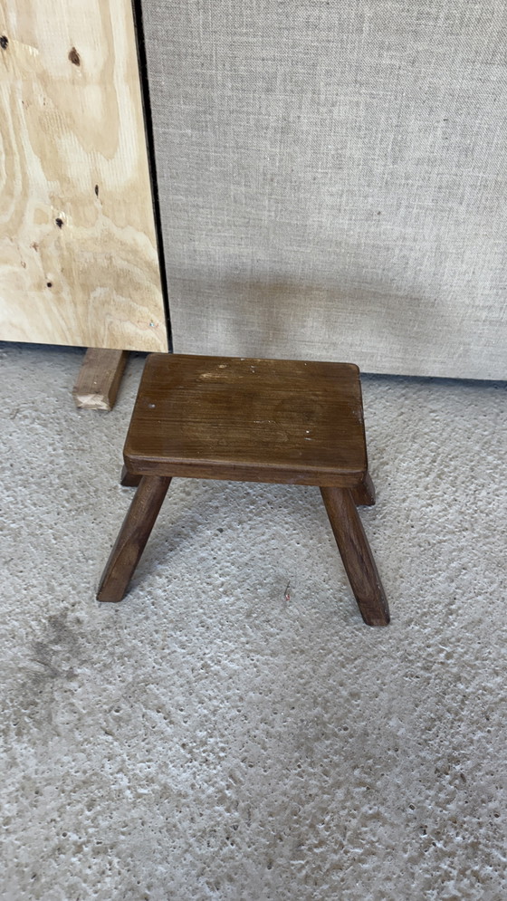 Image 1 of Tabouret de lait vintage funky