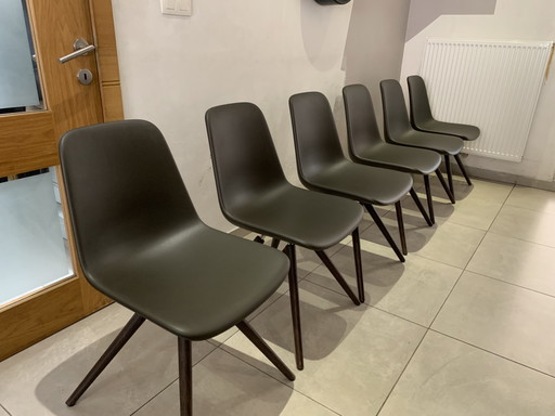 6 sedie originali Tonon modello 'Step' (Mac Stopa) – eetkamerstoelen, Wood (photo 2 of 14)