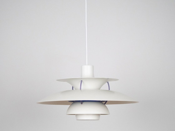 Image 1 of Lampada a sospensione vintage danese PH 5 di Poul Henningsen, Louis Poulsen, 1958