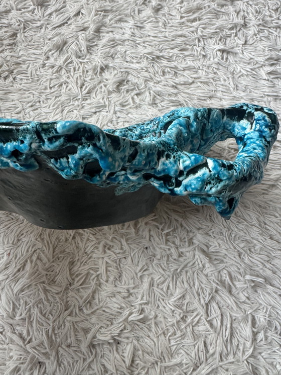 Image 1 of Large ceramic trinket tray from Luc Vallauris, 1960s