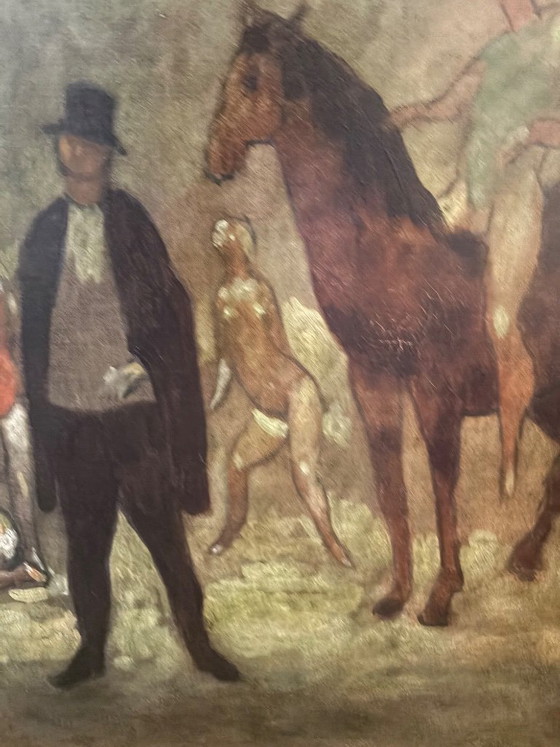 Image 1 of schilderij W. Hofhuizen 1915-1986