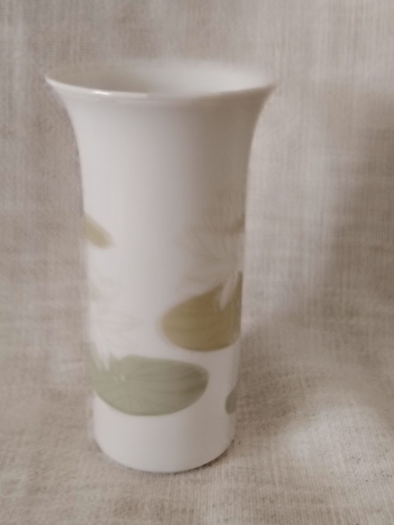 Rosenthal Arundo Seerose vaso in porcellana vintage, Vasi, Crema (foto 2 di 8)