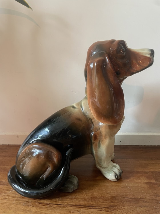 Image 1 of Beagle in ceramica. Cane in ceramica di Jema Holland