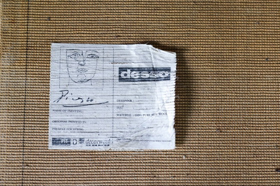 Image 1 of ALFOMBRA DESSO TAPIZ PICASSO LE BOUQUET PARIS EDICIÓN 1958/1997