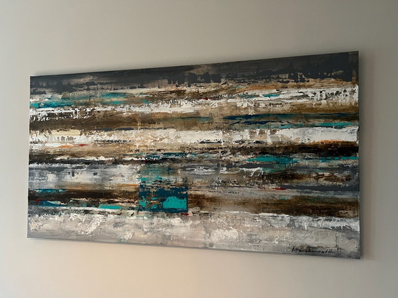 Image 1 of pintura pintada a mano