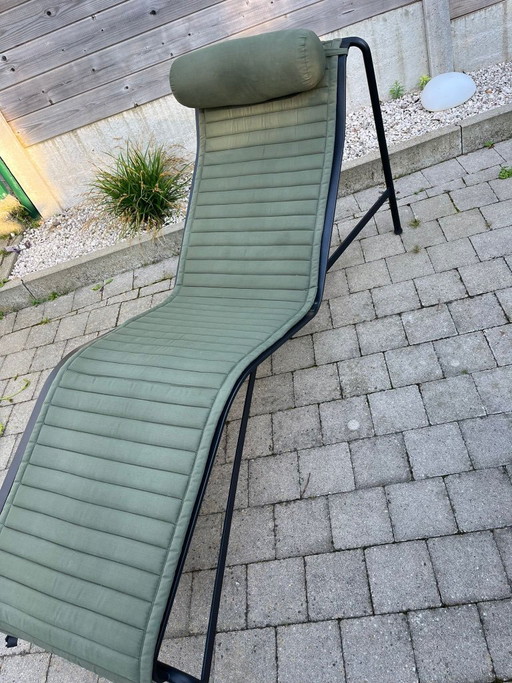 HAY Palissade Ligstoel Zwart met Kussens