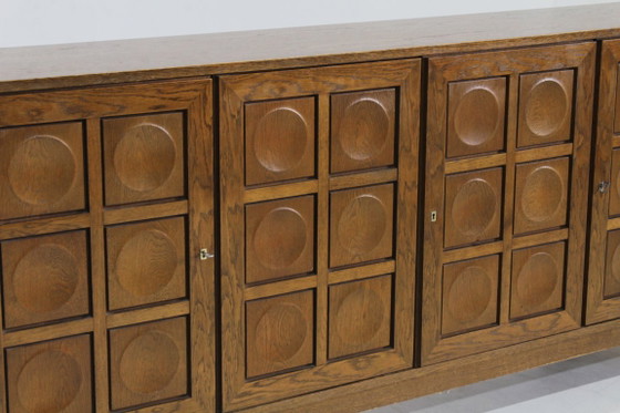 Credenza Brutalista Vintage anni '70 Gerhard Bartels – Credenze, Legno (photo 8 of 11)