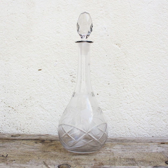 Image 1 of Spanisches mundgeblasenes Glasgeschirr, 1940er Jahre, Satz von 62