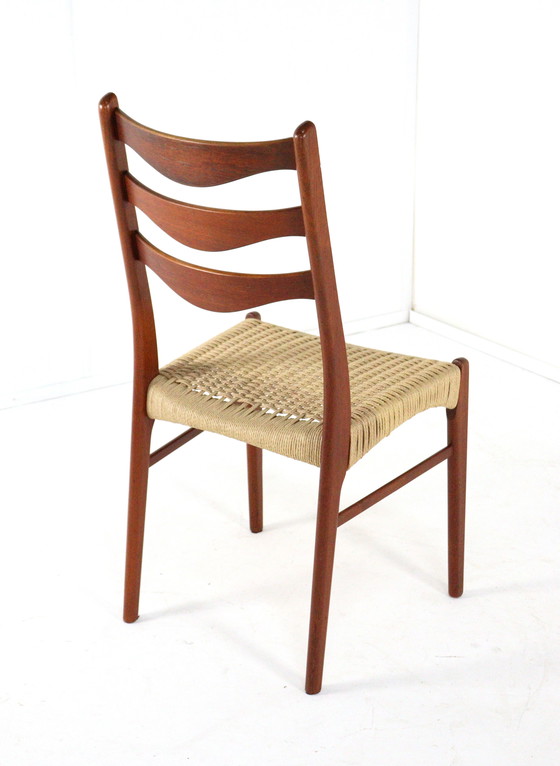 Image 1 of 4x Arne Wahl Iversen per sedie Glygnore Vintage New Papercord