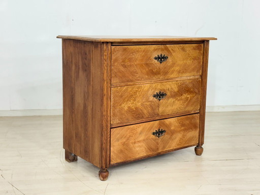 Very beautiful Biedermeier chest of drawers, cabinet, living room cabinet, washstand, circa 1900