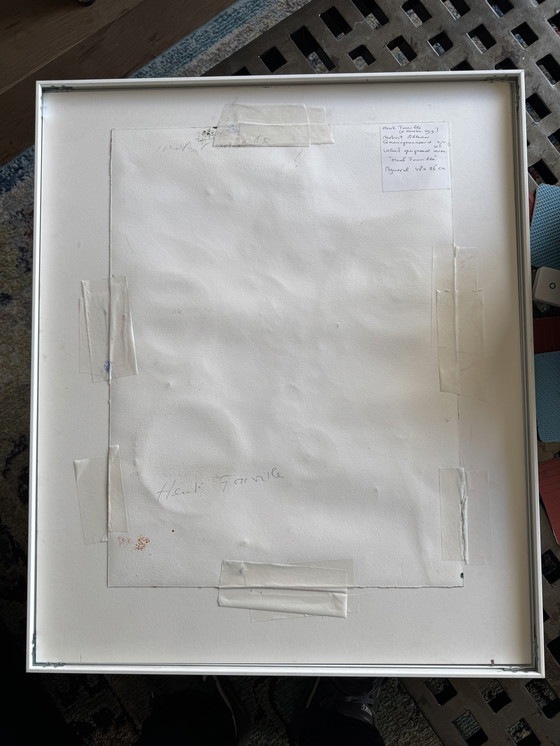 Image 1 of Henk Fonville 1919-2011 40x50cm. Suspension horizontale/verticale