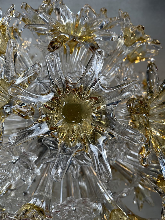 Image 1 of Lampadario XL Vintage Venini "Esprit" (prima edizione) - Toni Zuccheri