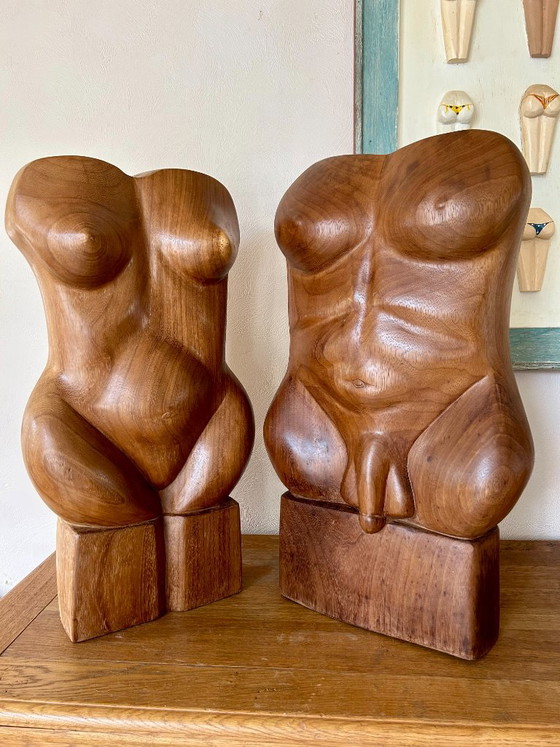 torso duo – Bildhauerei, Holz (photo 14 of 15)