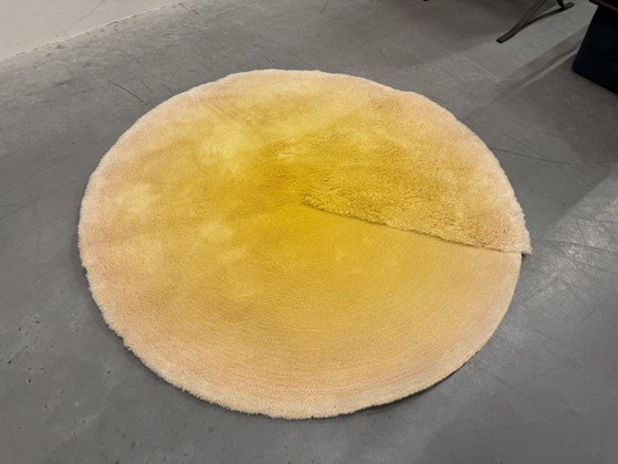 CSrugs Karim Rashid Round Rug Yellow, Rugs & carpets, Wool (photo 4 of 10)