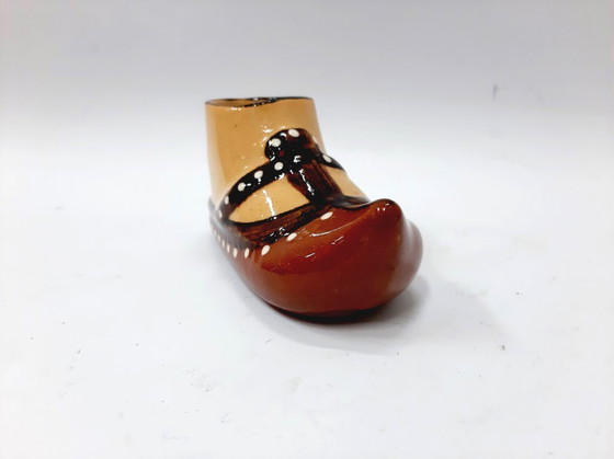 Image 1 of Scarpa vintage in ceramica smaltata