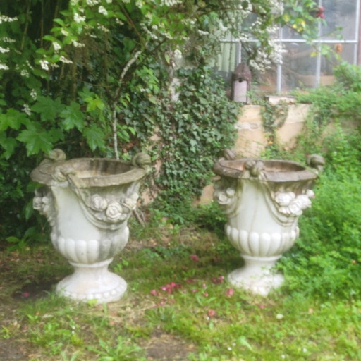 Vases Medicis Très Grande Paire