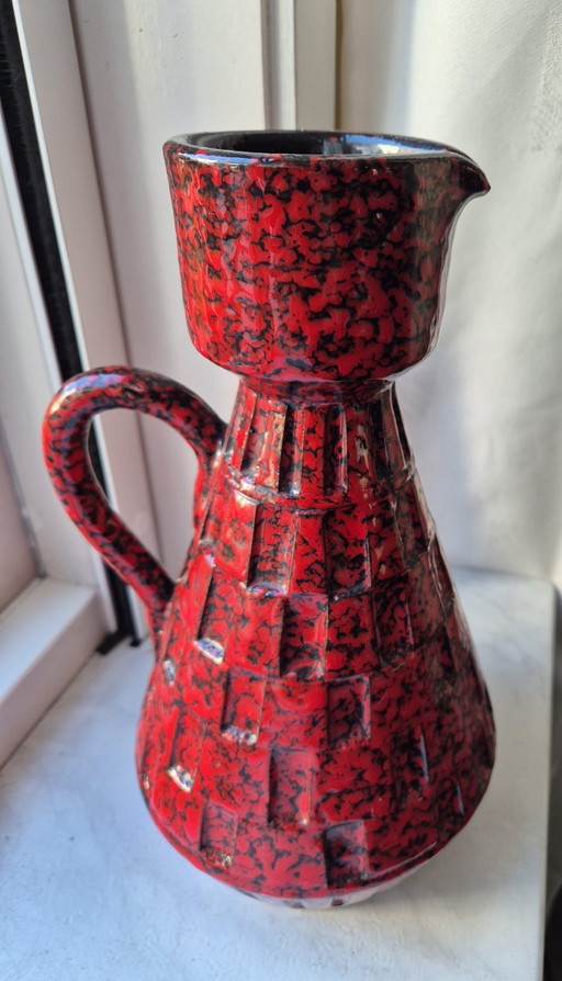 Italienische handgefertigte Vase aus den 1960er/70er Jahren