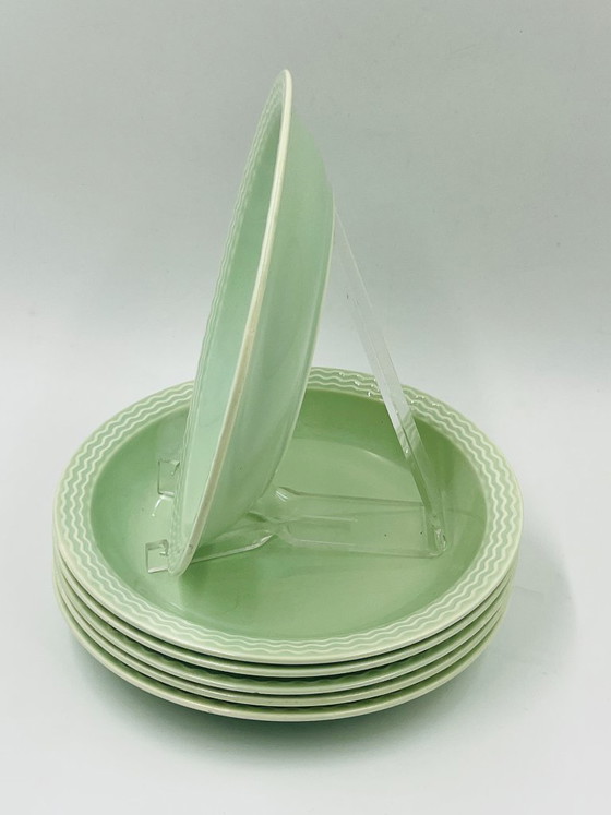 Image 1 of Set of 6 Villeroy & Boch Ondine Plates