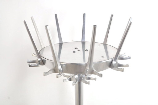 Garderobenständer mit Schirmständer im Mid-Century-Design, 1950er Jahre