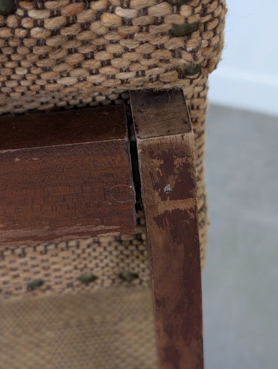 Image 1 of Paire de chaises de style Rietveld avec assise et dossier réglables, années 1950