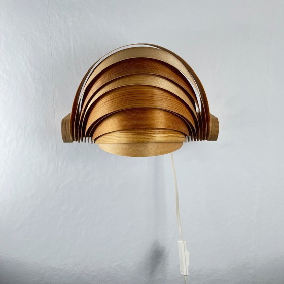 Image 1 of Translandia Duo Wall Lamp in Pine, Denmark, 1960-70
