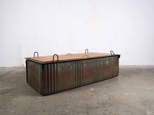 Tavolino da caffè vintage Tavolino da caffè industriale