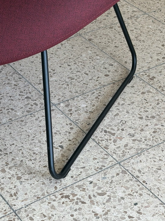 Fauteuil Leolux Mimas avec table d'appoint – Métal (photo 4 of 12)