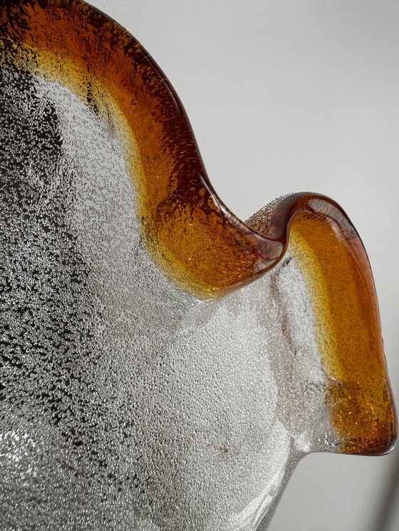 Image 1 of Bloem Murano Glas Hanglamp jaren 70