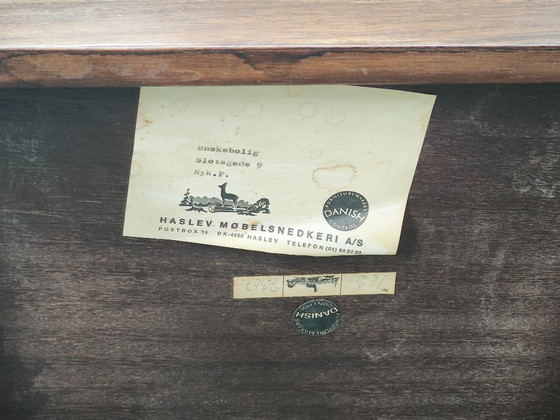 Image 1 of Tables gigognes Severin Hansen pour Haslev, Danemark, années 1960