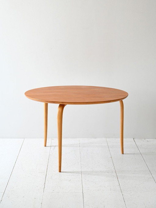Mesa de centro vintage "Annika" de Bruno Mathsson