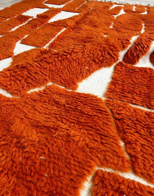 Tapis marocain élégant – Laine des montagnes de l'Atlas, fait main, 250 cm x 150 cm – vloerkleden en tapijten (photo 2 of 7)