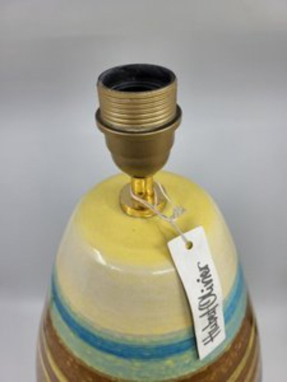 Image 1 of Hubert Olivier ceramic lamp, France, 1990