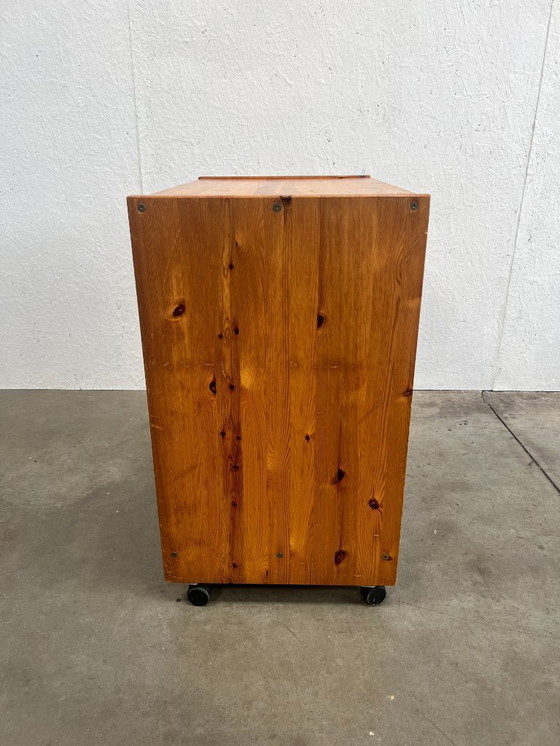 Image 1 of Vintage Audio Furniture, Cabinet, Pin, Pull-out Leaf, 1970's / 1980's