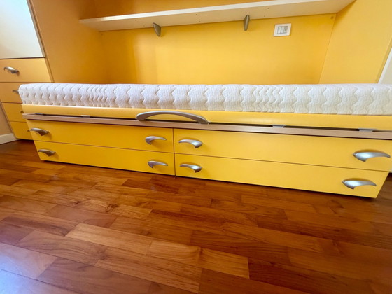Cameretta a ponte Molteni gialla e panna – Molteni&C, Armadi, Legno, Alluminio (photo 11 of 11)