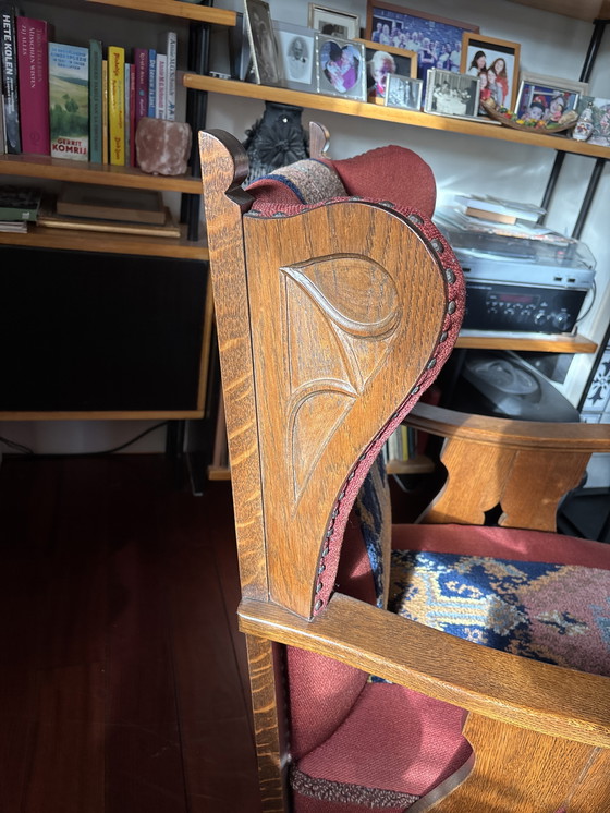 Image 1 of Antique 1930s sofa in new condition