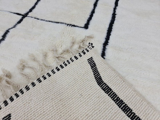 Alfombra de lana natural tejida a mano, de elaboración tradicional, tamaño 250 x 150 cm. – Aime Té, Wool (photo 5 of 10)