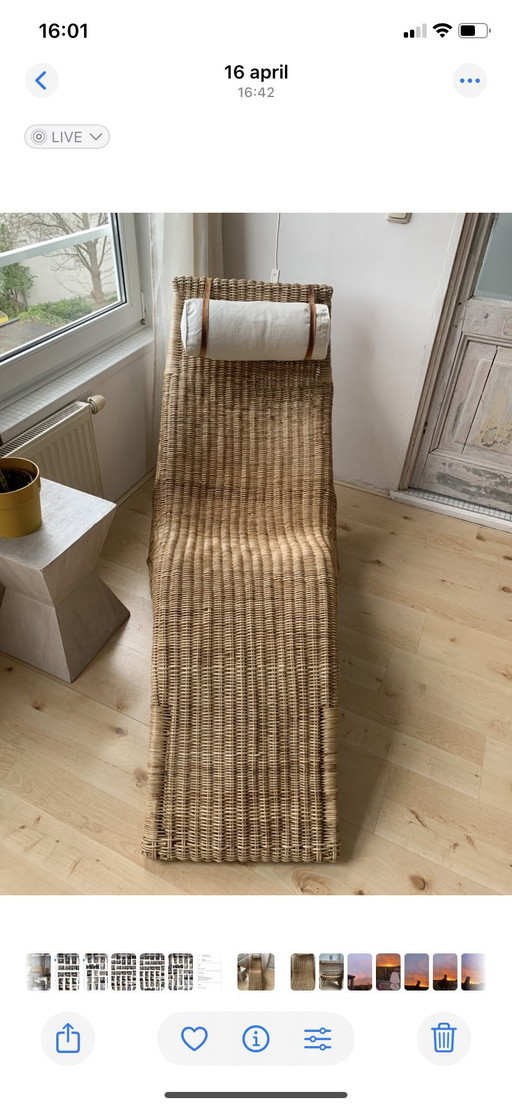 Karl Malmvall Rotan Lounge Chair Ikea