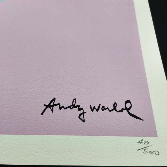 Image 1 of Litografia in edizione limitata "Teschio" di Andy Warhol, realizzata da CMOA.