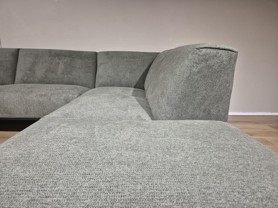Image 1 of Montel Caesar - Corner sofa - NEW - Green - Gray - Fabric